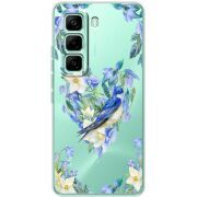 Прозорий чохол BoxFace Infinix Hot 60 Pro Spring Bird