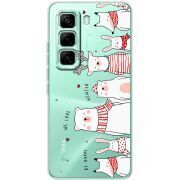 Прозорий чохол BoxFace Infinix Hot 60 Pro The Friendly Beasts