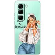 Прозорий чохол BoxFace Infinix Hot 60 Pro Live The Moment