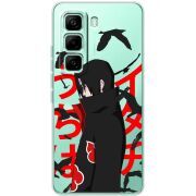 Прозорий чохол BoxFace Infinix Hot 60 Pro Учиха Итачи