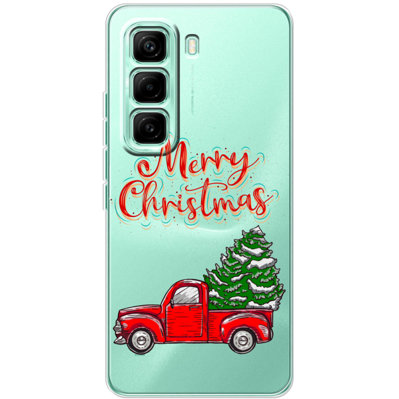 Прозорий чохол BoxFace Infinix Hot 60 Pro Holiday Car