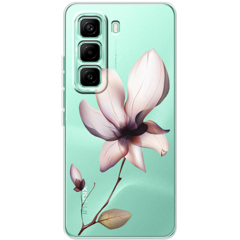 Прозорий чохол BoxFace Infinix Hot 60 Pro Magnolia