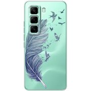 Прозорий чохол BoxFace Infinix Hot 60 Pro Feather