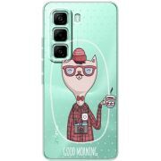 Прозорий чохол BoxFace Infinix Hot 60 Pro Good Morning