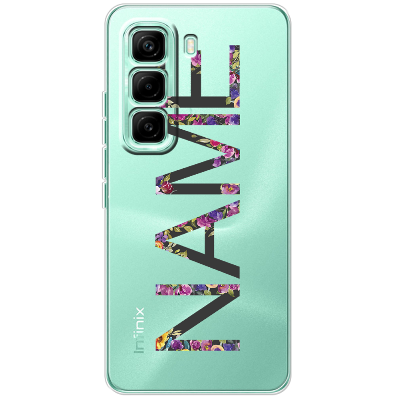 Прозорий чохол BoxFace Infinix Hot 60 Pro Именной