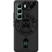 Чорний чохол BoxFace Infinix Hot 60 Pro Dark Coffee