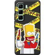 Чорний чохол BoxFace Infinix Hot 60 Pro White Bart