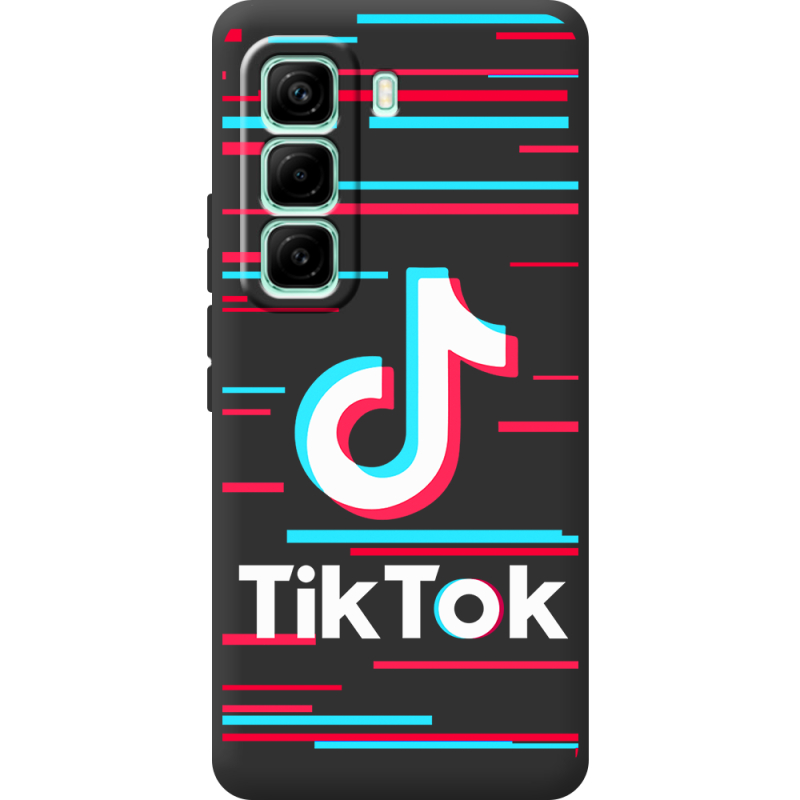 Чорний чохол BoxFace Infinix Hot 60 Pro Tik Tok