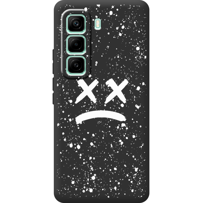 Чорний чохол BoxFace Infinix Hot 60 Pro Sad Way