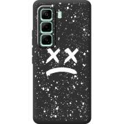 Чорний чохол BoxFace Infinix Hot 60 Pro Sad Way