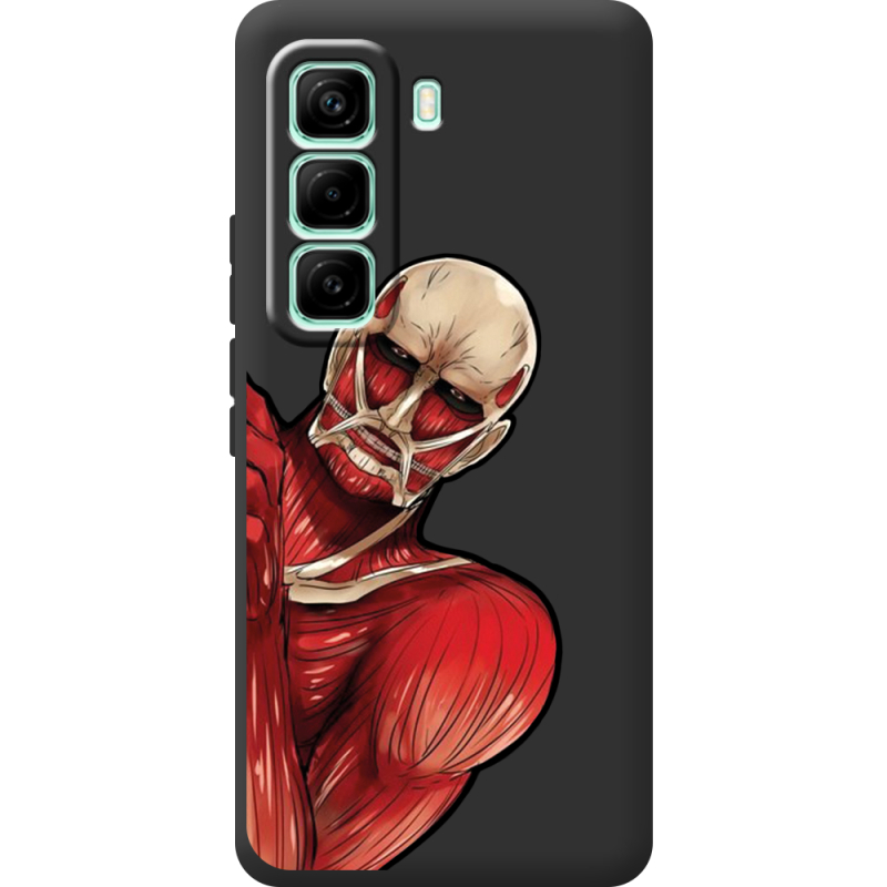 Чорний чохол BoxFace Infinix Hot 60 Pro Титан