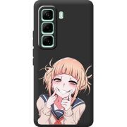 Чорний чохол BoxFace Infinix Hot 60 Pro Himiko Toga Smile