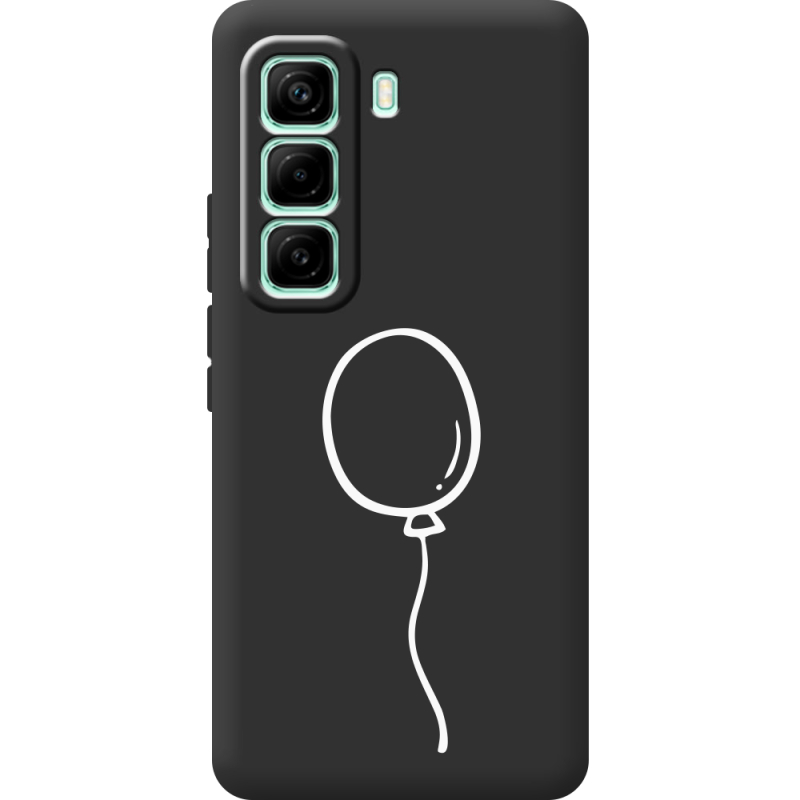 Чорний чохол BoxFace Infinix Hot 60 Pro Balloon