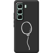 Чорний чохол BoxFace Infinix Hot 60 Pro Balloon