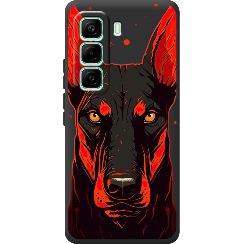 Чорний чохол BoxFace Infinix Hot 60 Pro 