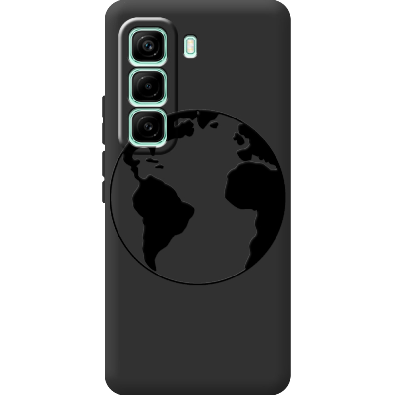 Чорний чохол BoxFace Infinix Hot 60 Pro Earth