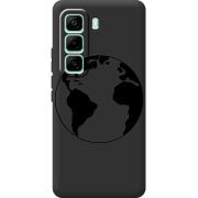 Чорний чохол BoxFace Infinix Hot 60 Pro Earth