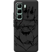 Чорний чохол BoxFace Infinix Hot 60 Pro Bear King