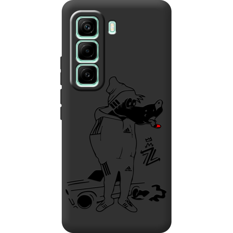 Чорний чохол BoxFace Infinix Hot 60 Pro 