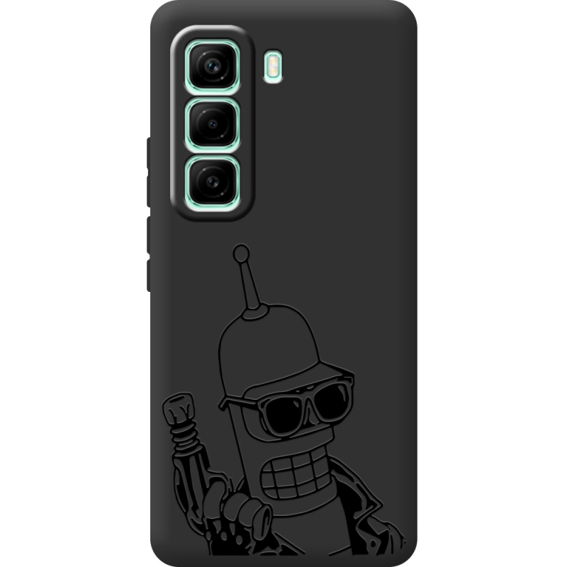 Чорний чохол BoxFace Infinix Hot 60 Pro 