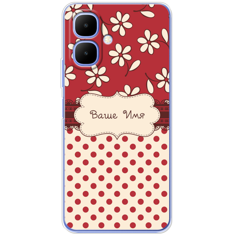 Чохол BoxFace Tecno Go 2 Именной Polka Dots