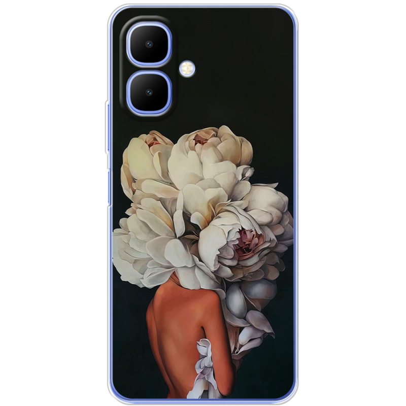 Чохол BoxFace Tecno Go 2 Exquisite White Flowers