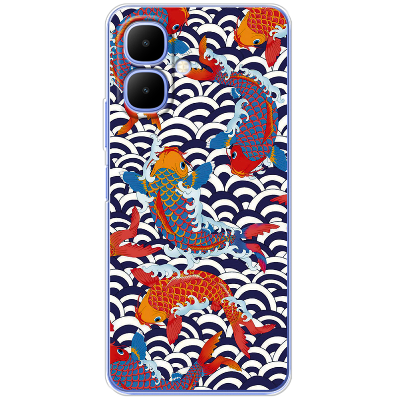 Чохол BoxFace Tecno Go 2 Koi Fish