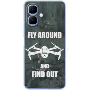 Чохол BoxFace Tecno Go 2 Дрон Fly Around