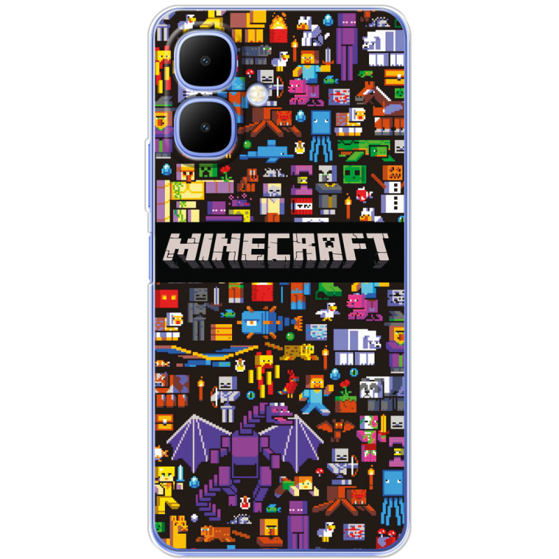 Чохол BoxFace Tecno Go 2 Minecraft Mobbery