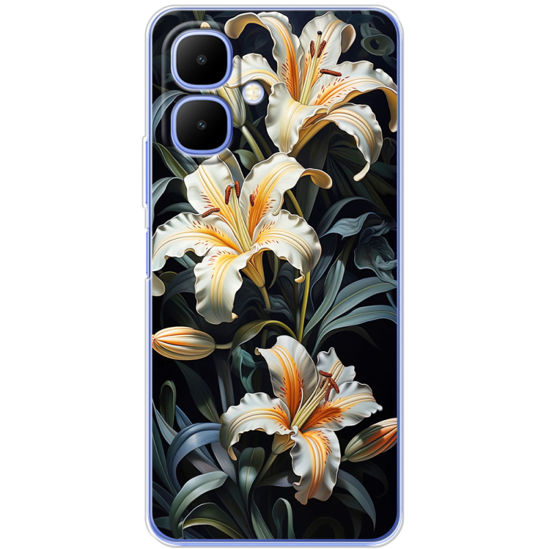 Чохол BoxFace Tecno Go 2 Сяйво цвіту ночі