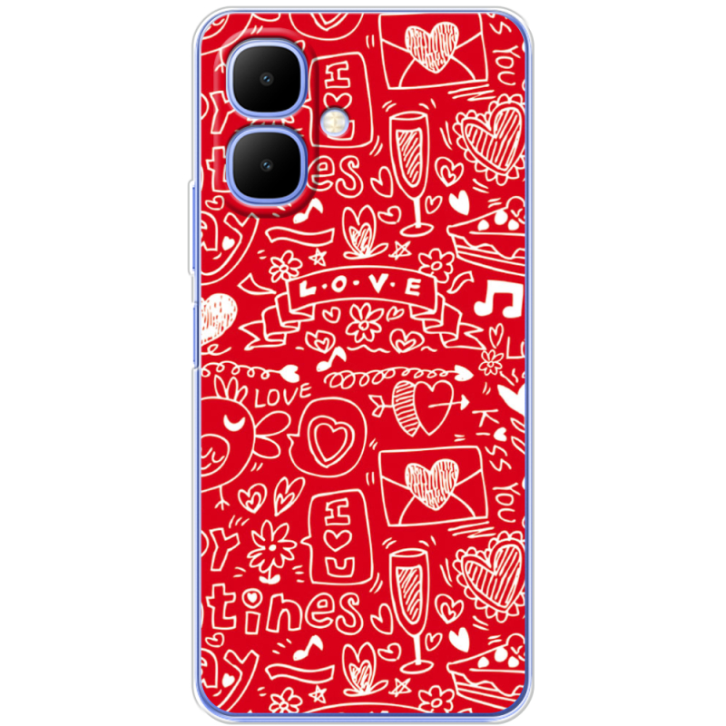Чохол BoxFace Tecno Go 2 Happy Valentines