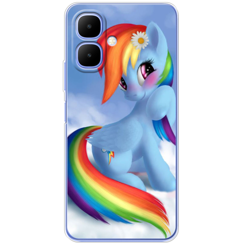 Чохол BoxFace Tecno Go 2 My Little Pony Rainbow Dash