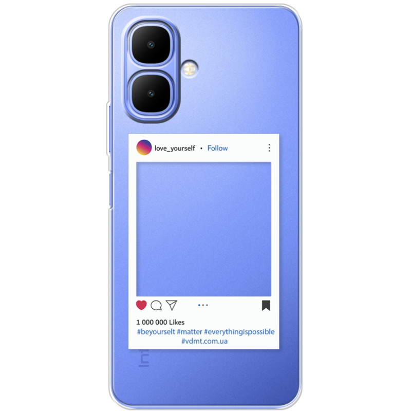 Прозорий чохол BoxFace Tecno Spark Go 2 Insta