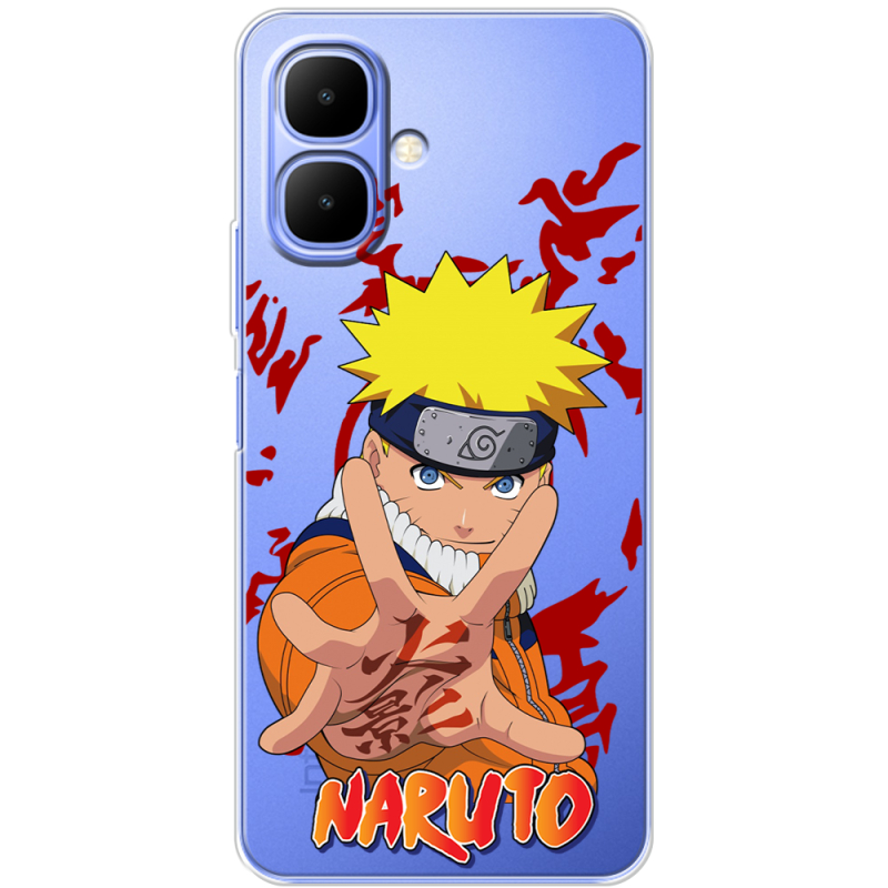 Прозорий чохол BoxFace Tecno Spark Go 2 Naruto