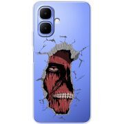 Прозорий чохол BoxFace Tecno Spark Go 2 Нападение Титана