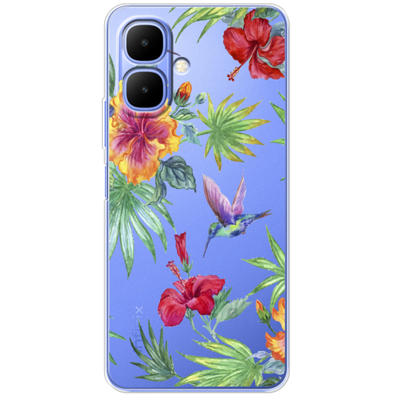 Прозорий чохол BoxFace Tecno Spark Go 2 Tropical