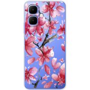 Прозорий чохол BoxFace Tecno Spark Go 2 Pink Magnolia