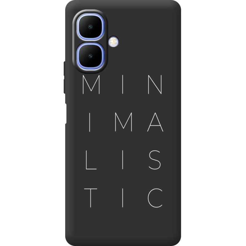 Чорний чохол BoxFace Tecno Spark Go 2 Minimalistic