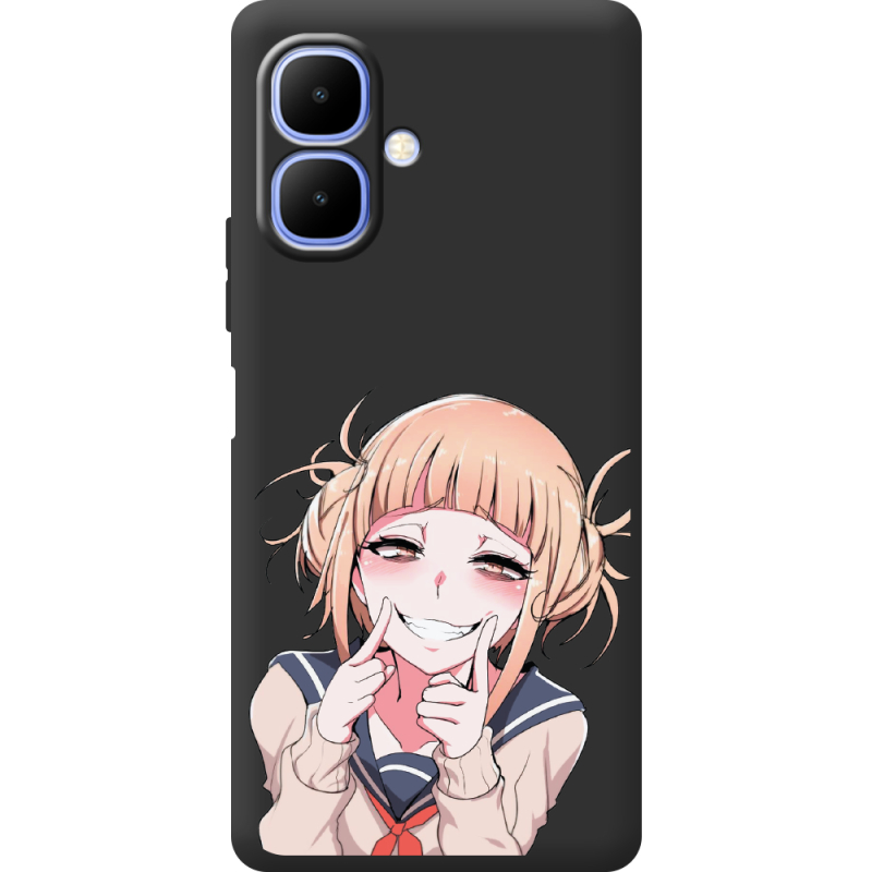 Чорний чохол BoxFace Tecno Spark Go 2 Himiko Toga Smile