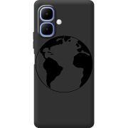 Чорний чохол BoxFace Tecno Spark Go 2 Earth