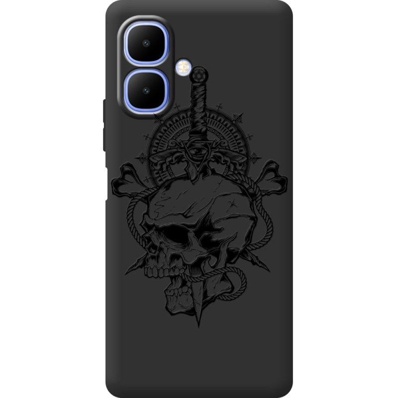 Чорний чохол BoxFace Tecno Spark Go 2 