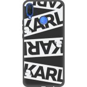 Черный чехол Uprint Huawei P Smart Plus White Karl