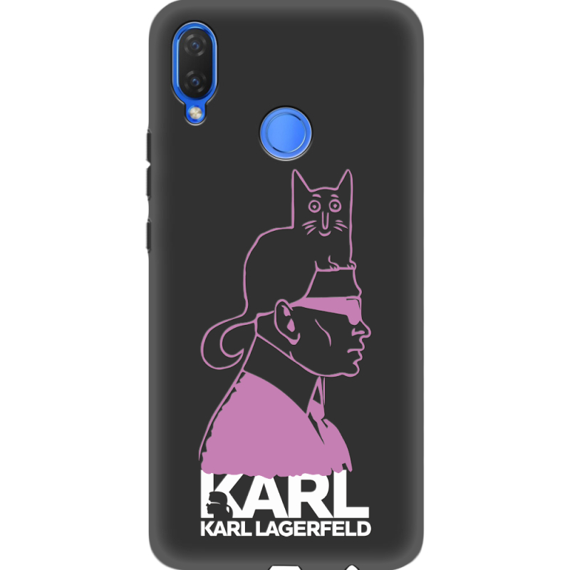 Черный чехол Uprint Huawei P Smart Plus Pink Karl