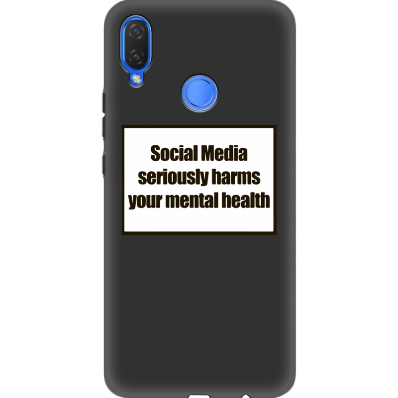 Черный чехол Uprint Huawei P Smart Plus 