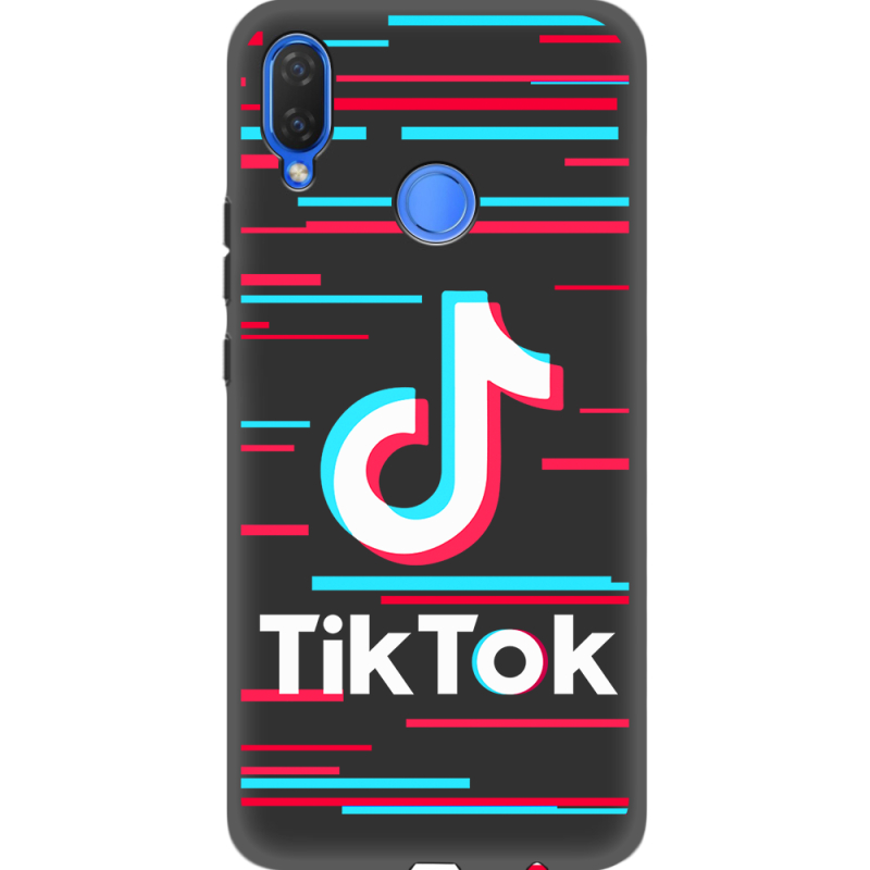 Черный чехол Uprint Huawei P Smart Plus Tik Tok