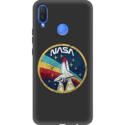 Черный чехол Uprint Huawei P Smart Plus NASA