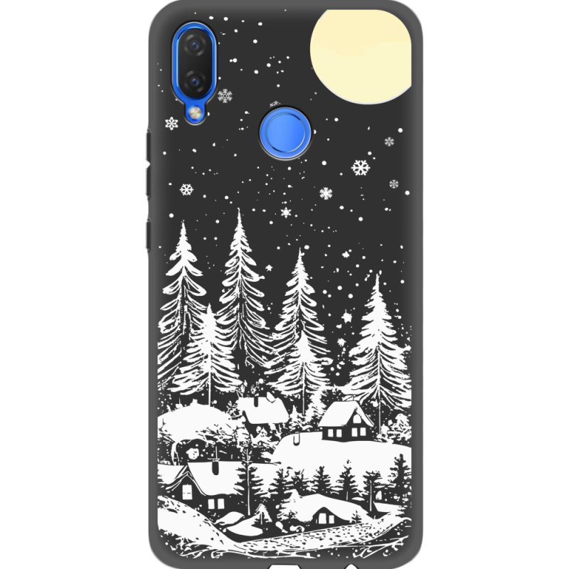 Черный чехол Uprint Huawei P Smart Plus 