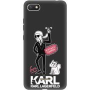 Черный чехол Uprint Xiaomi Redmi 6A For Karl