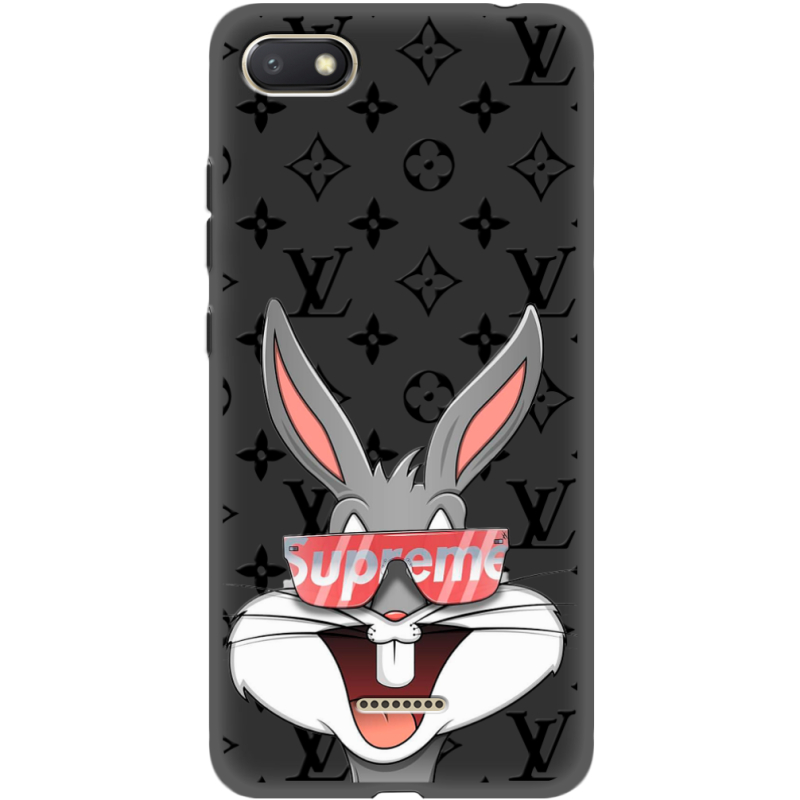 Черный чехол Uprint Xiaomi Redmi 6A looney bunny