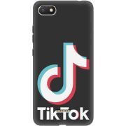 Черный чехол Uprint Xiaomi Redmi 6A Tik Tok